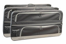 Storage bags VW T5/T6/T6.1 Beach with 3-seater rear seat - Anthracite