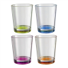 Brunner Multicolor set bicchiere 30 cl (4 pz)